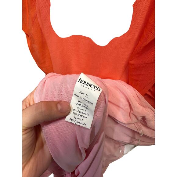 House of CB Sapphire Ombre Gathered Maxi Dress - Picture 10 of 10